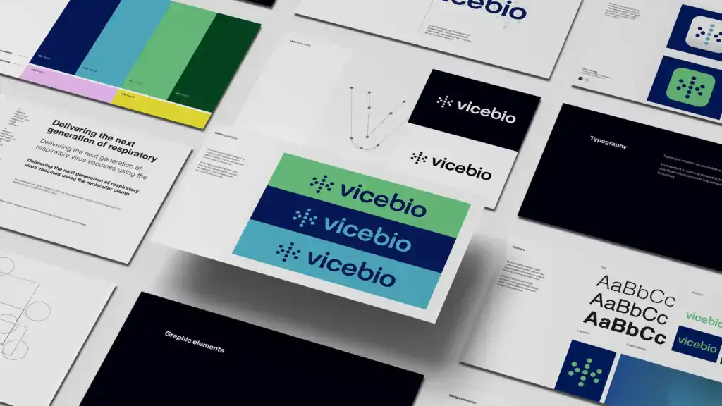 vicebio brandbook multiple screens kopie